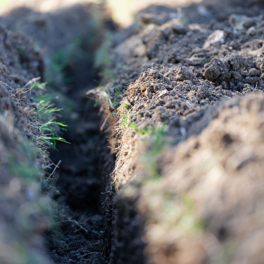 Excavaciones para zanjas